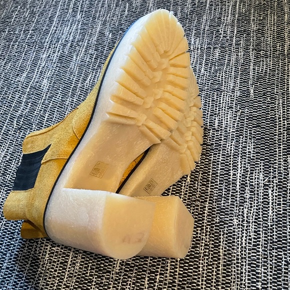 NWOT Free People James Chelsea Boots suede chunky - Picture 5 of 7